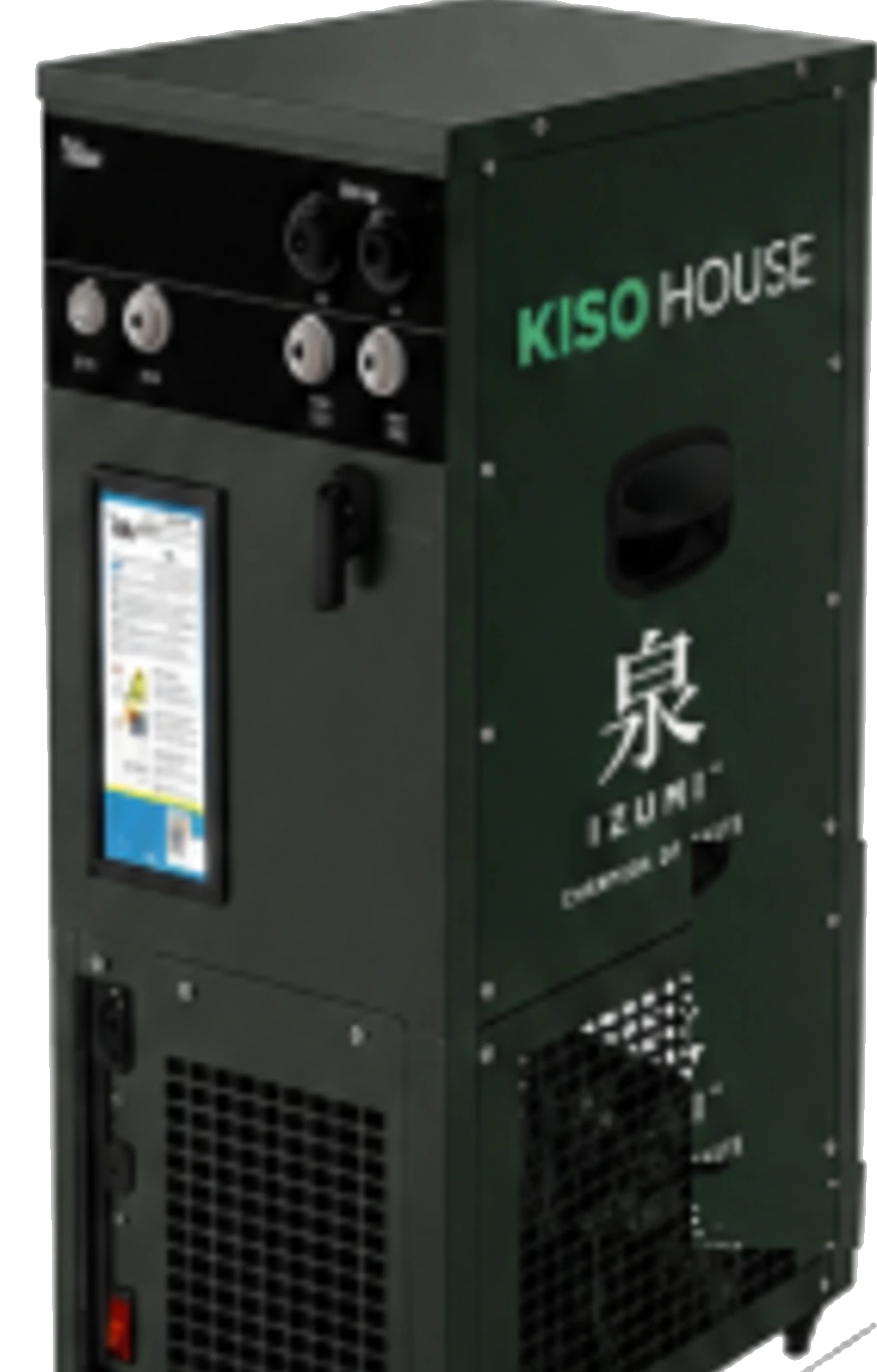 Kiso House Sparkling Water Unit undercounter chiller bank